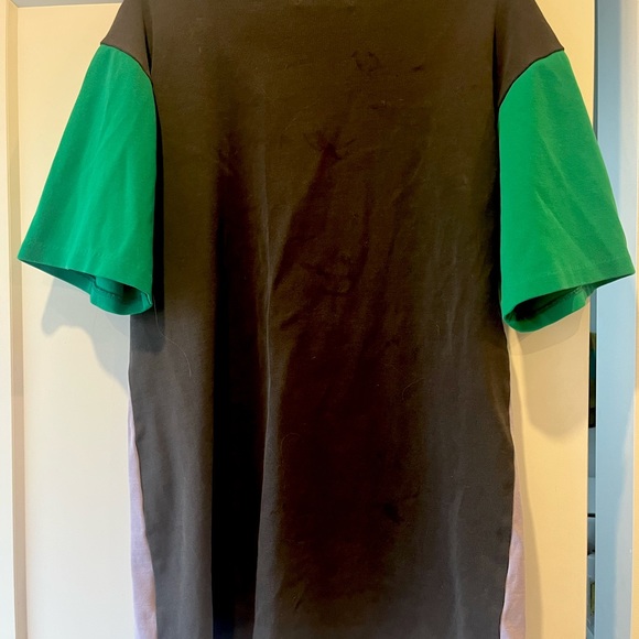 Odeyalo oversized colour block tee dress - Picture 4 of 6